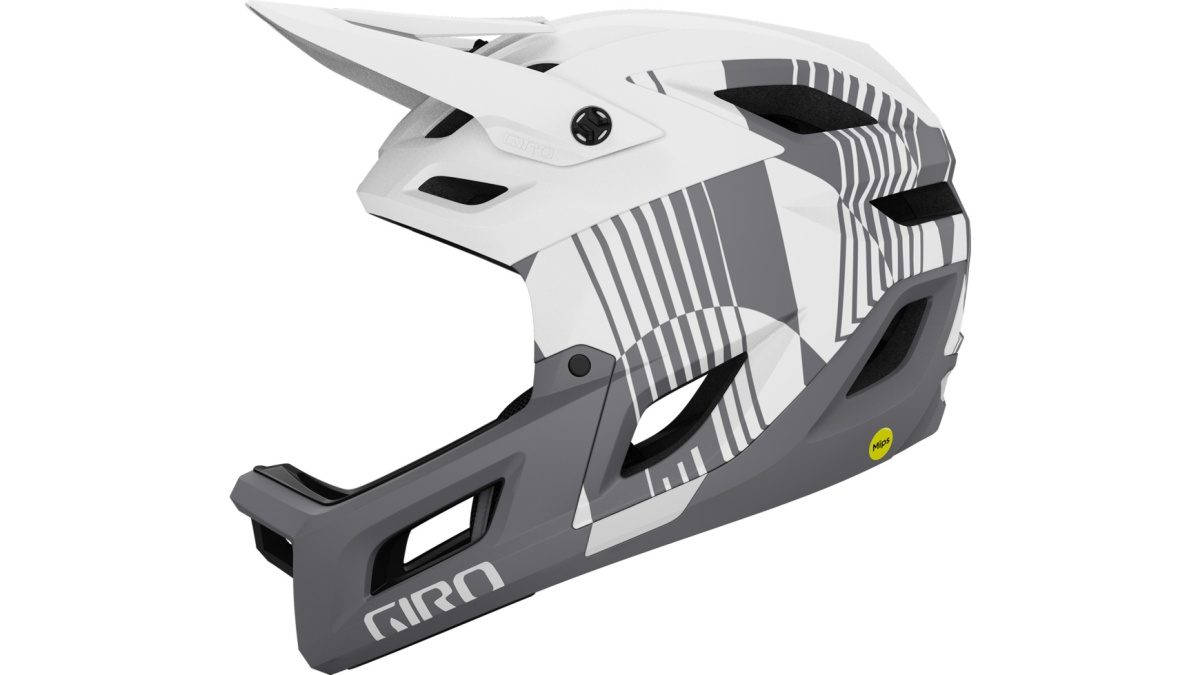Giro Coalition Shperical MIPS DH Fahrrad Helm matt rush weiß/grau 2025