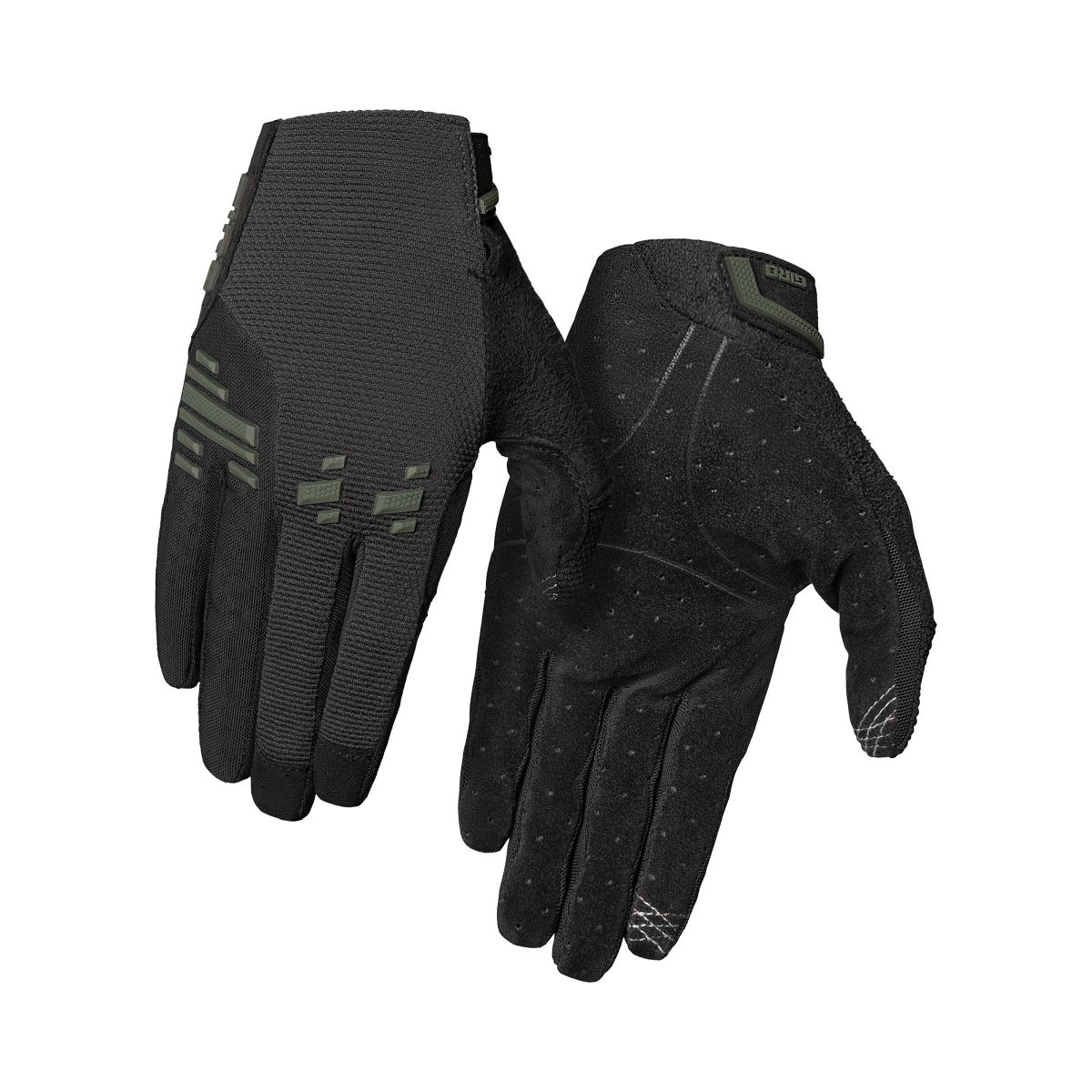 Giro Havoc Damen Fahrrad Handschuhe lang grau/grün 2025