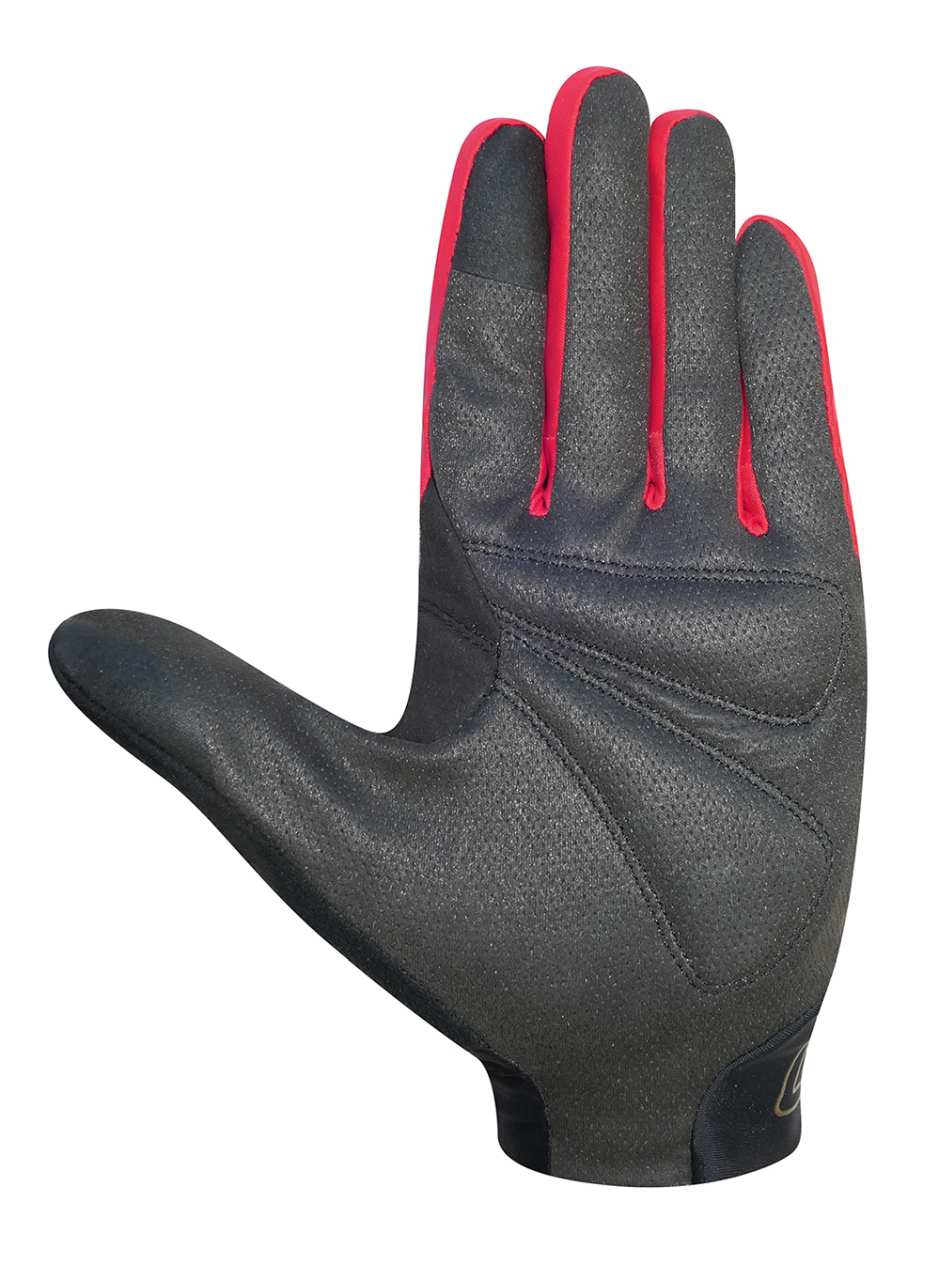 Chiba Infinity Fahrrad Handschuhe lang schwarz/rot 2027