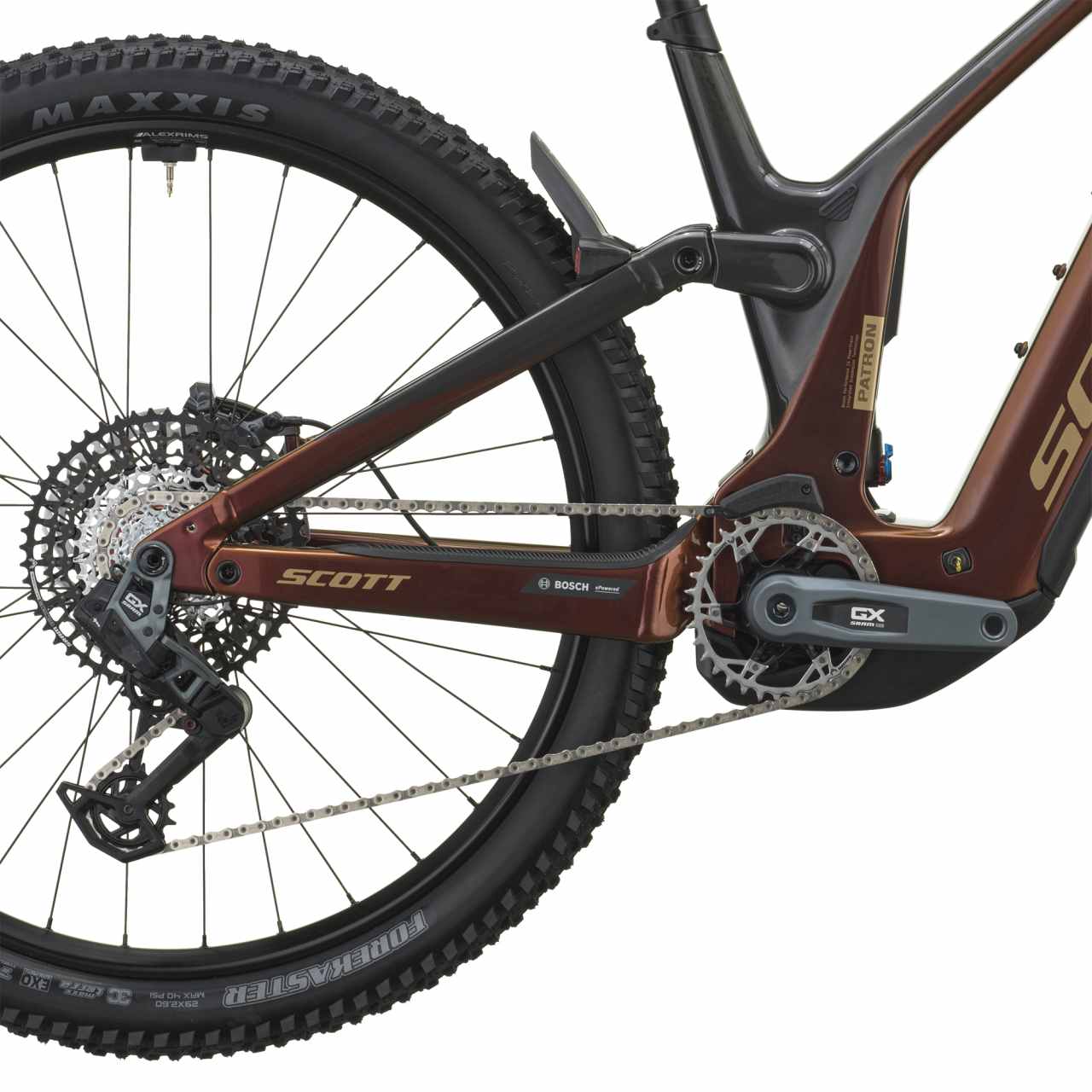 Scott Patron 10 29'' Carbon E-Bike MTB Pedelec obsidian rot/carbon schwarz 2027