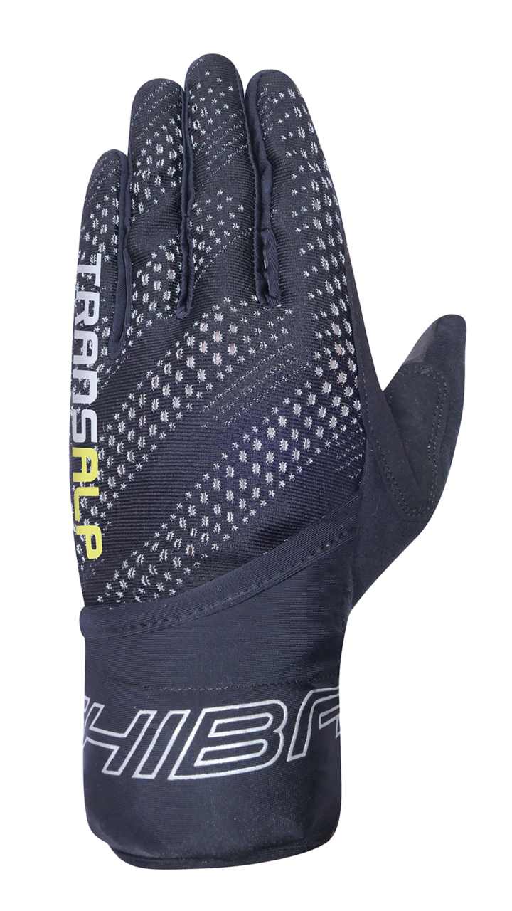 Chiba Transalp Fahrrad Handschuhe lang mit Überzug schwarz 2027