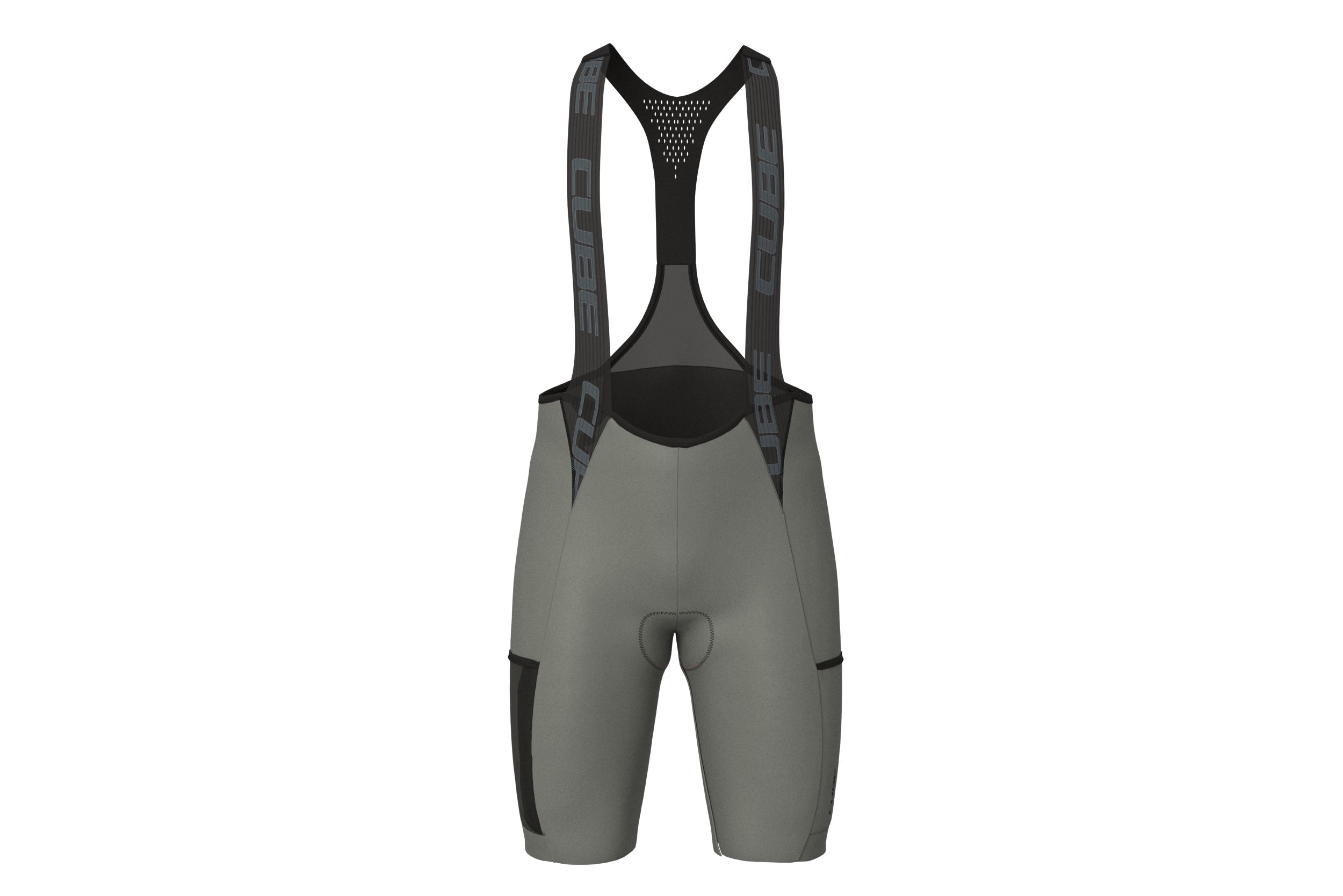 Cube Gravel Cargo Fahrrad Trägerhose kurz olive grün 2027