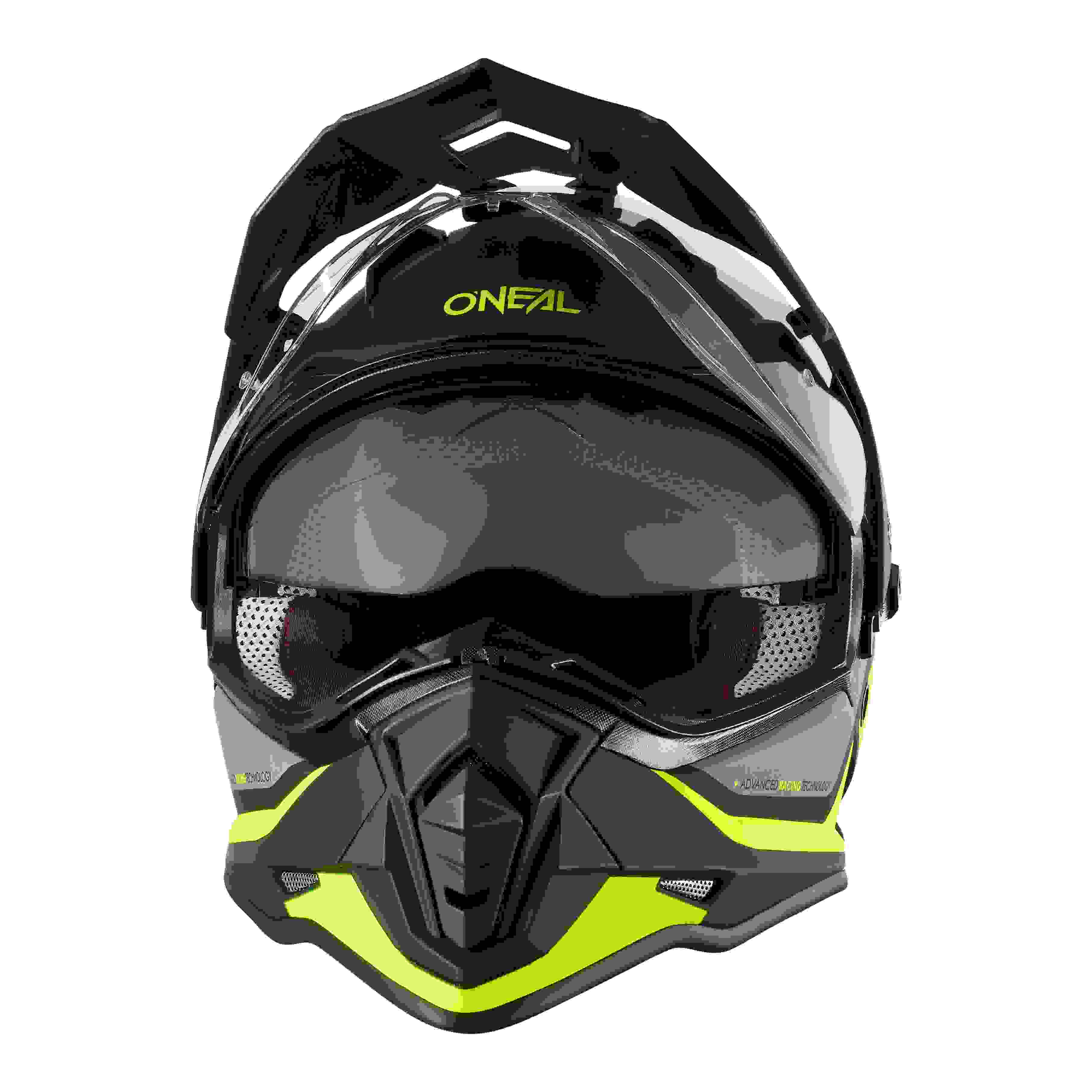 O'Neal Sierra R Enduro MX Motorrad Helm schwarz/grau/gelb 2027 Oneal
