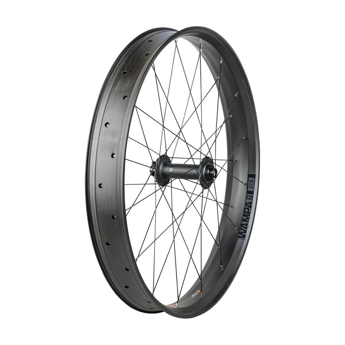 Bontrager Wampa TLR Disc 27.5 Carbon MTB Fahrrad Vorderrad schwarz