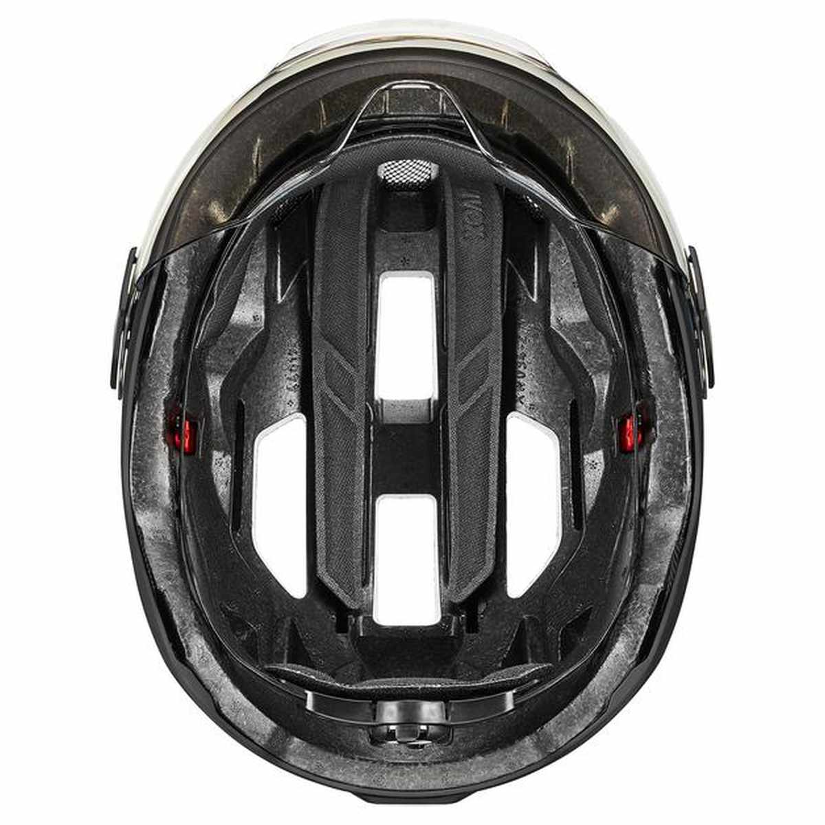 uvex Stride Visor Fahrrad Helm matt schwarz 2027