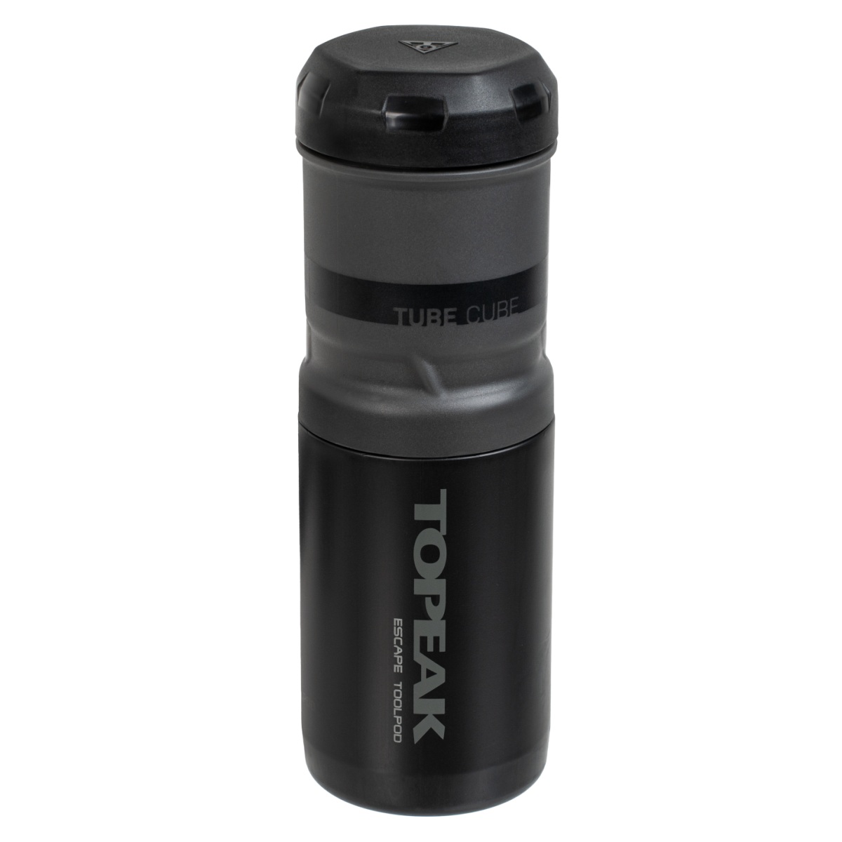 Topeak Escape Pod+ Tube Cube Werkzeug Dose für Flaschenhalter schwarz