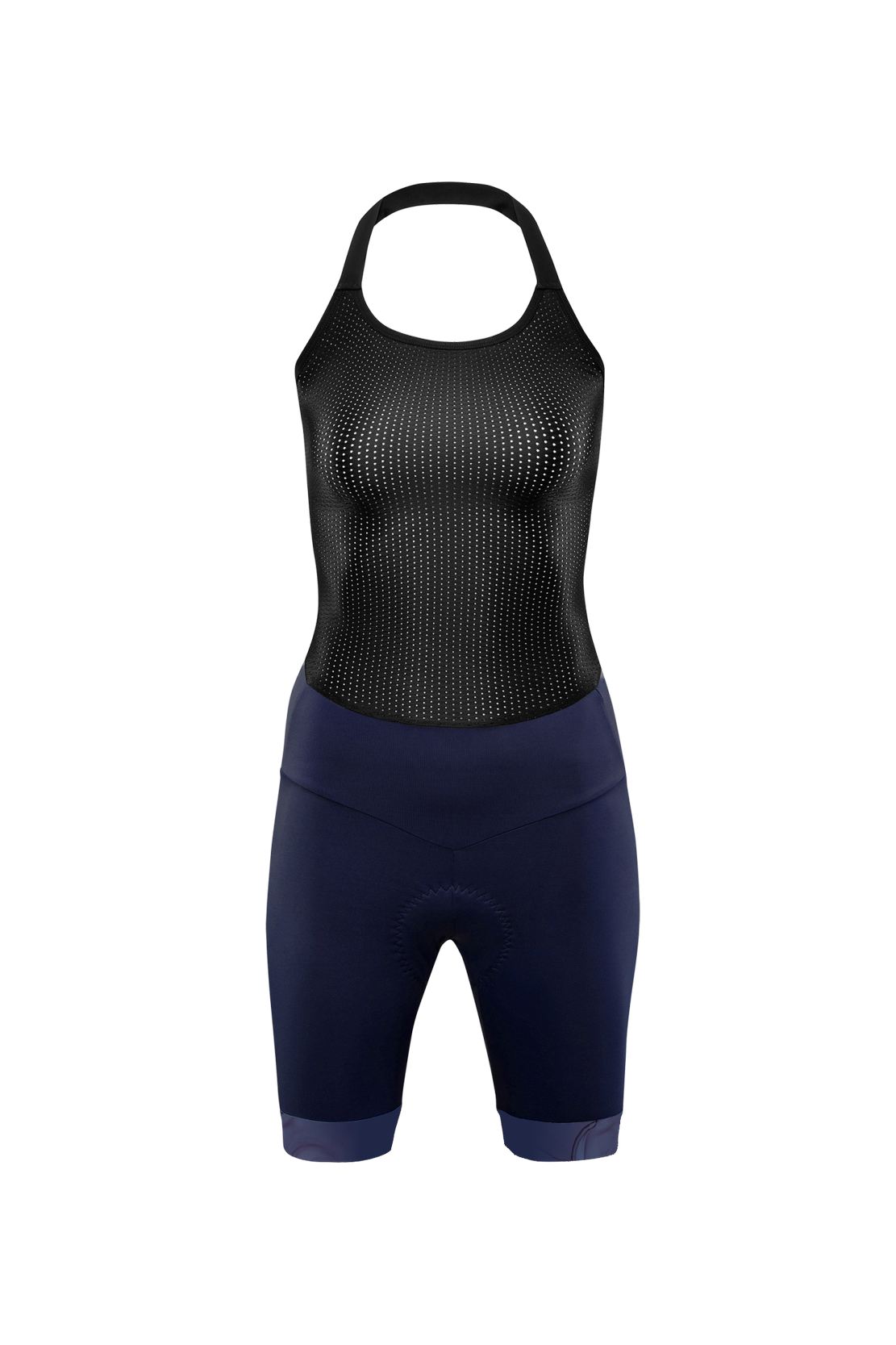Cube Road/XC Artline Damen Fahrrad Trägerhose kurz blau/schwarz 2026