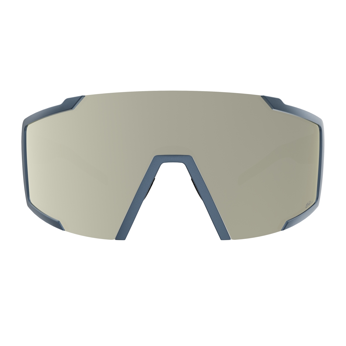 Scott Shield AMP Wechselscheiben Fahrradbrille blau/ weiß chrome