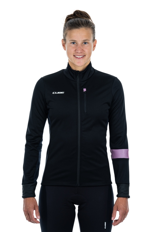 Cube Blackline Softshell Damen Fahrrad Jacke schwarz 2027