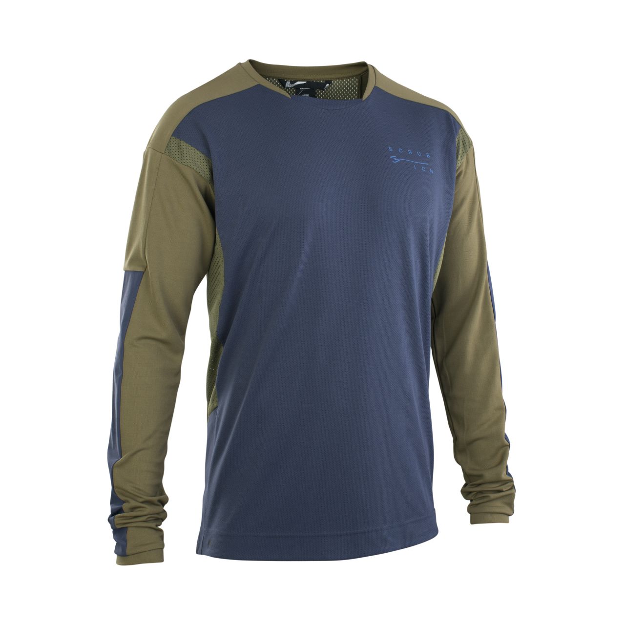 Ion Scrub Amp BAT Fahrrad Trikot lang mud grün 2023