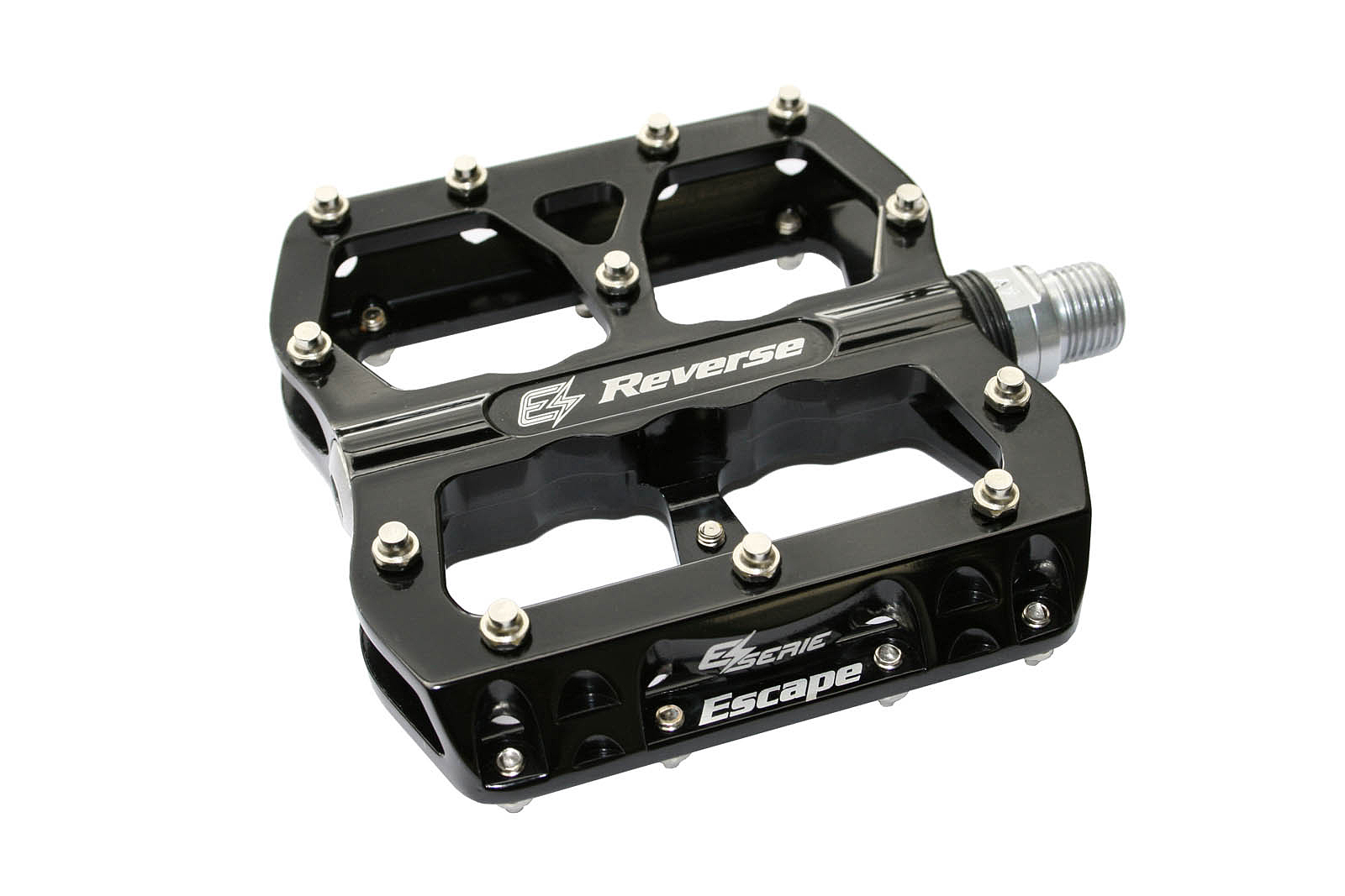 Reverse E-Escape Flat Fahrrad Pedal schwarz