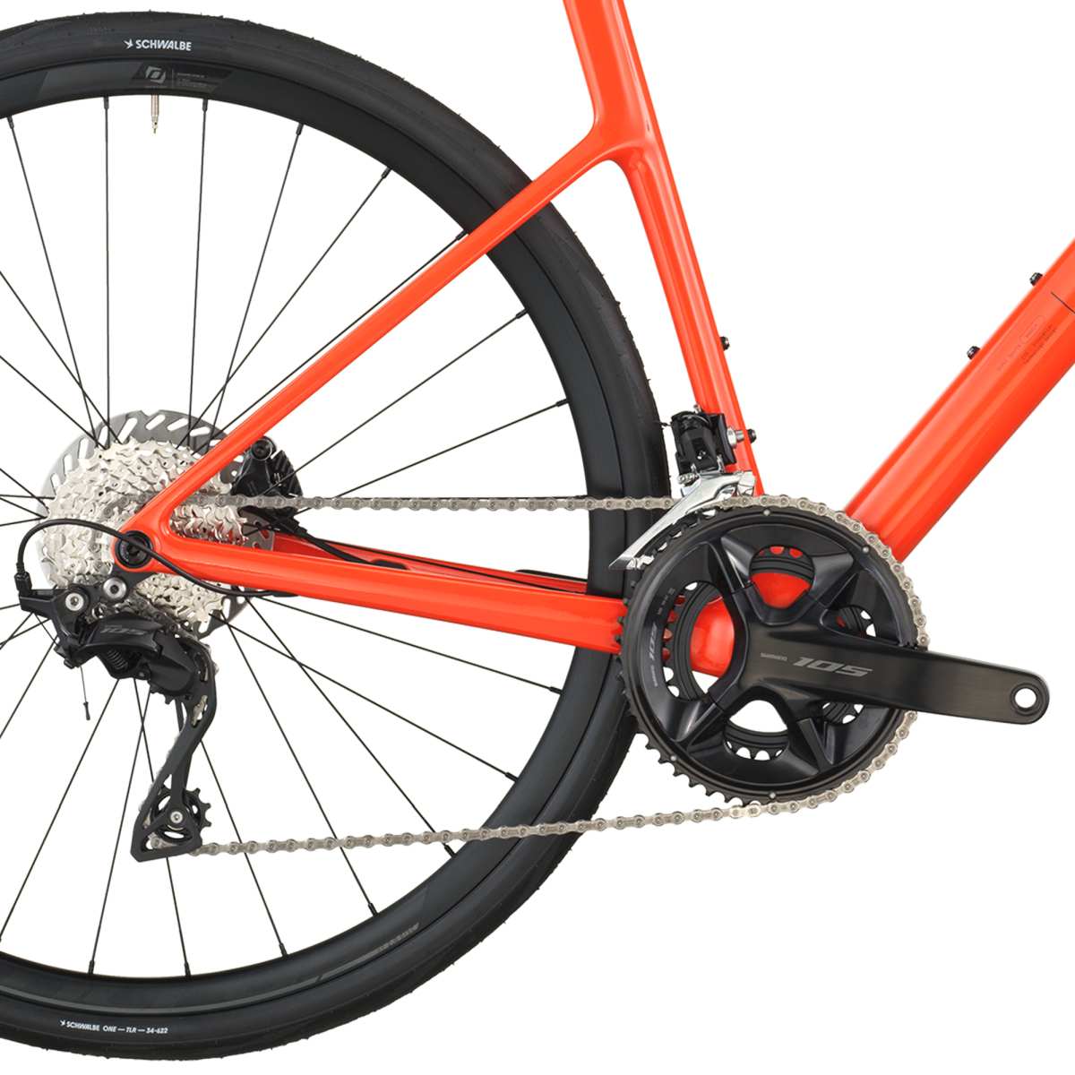 Scott Addict 50 Carbon Rennrad flame orange 2026