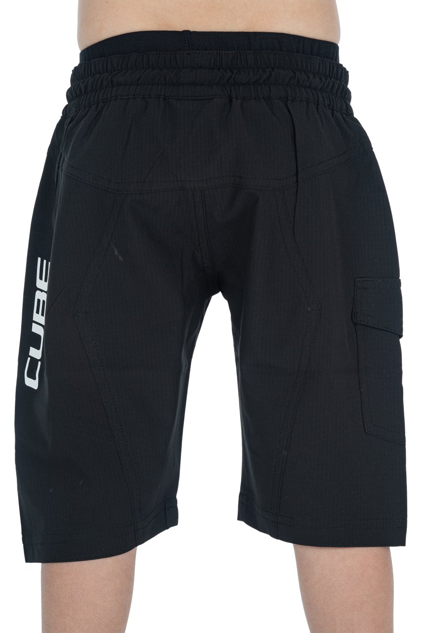 Cube Teamline Rookie Kinder Fahrrad Short Hose kurz (inkl. Innenhose) schwarz 2027