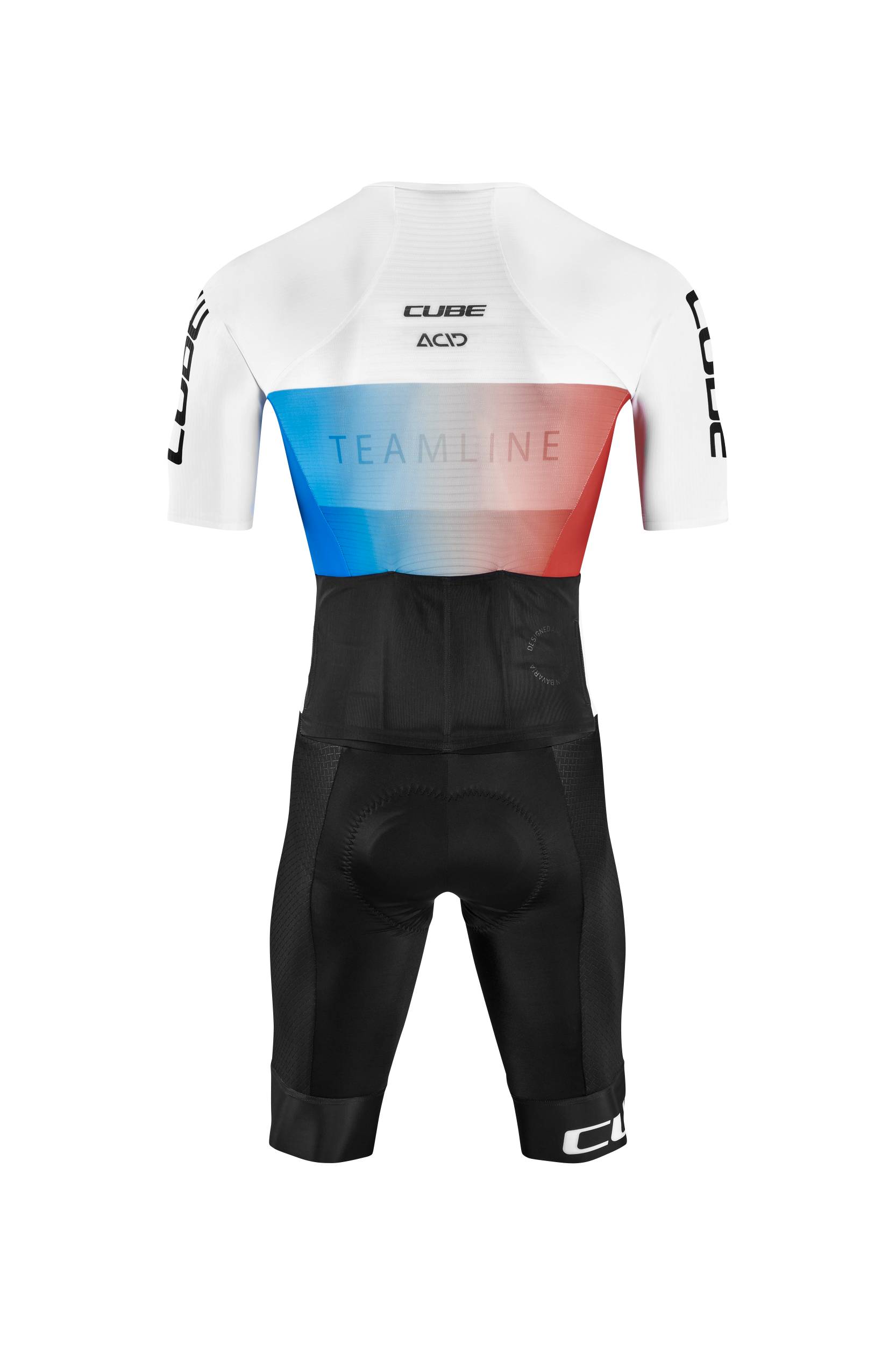 Cube Tea mline XC Suit Fahrrad Body / Einteiler schwarz / weiß 2026