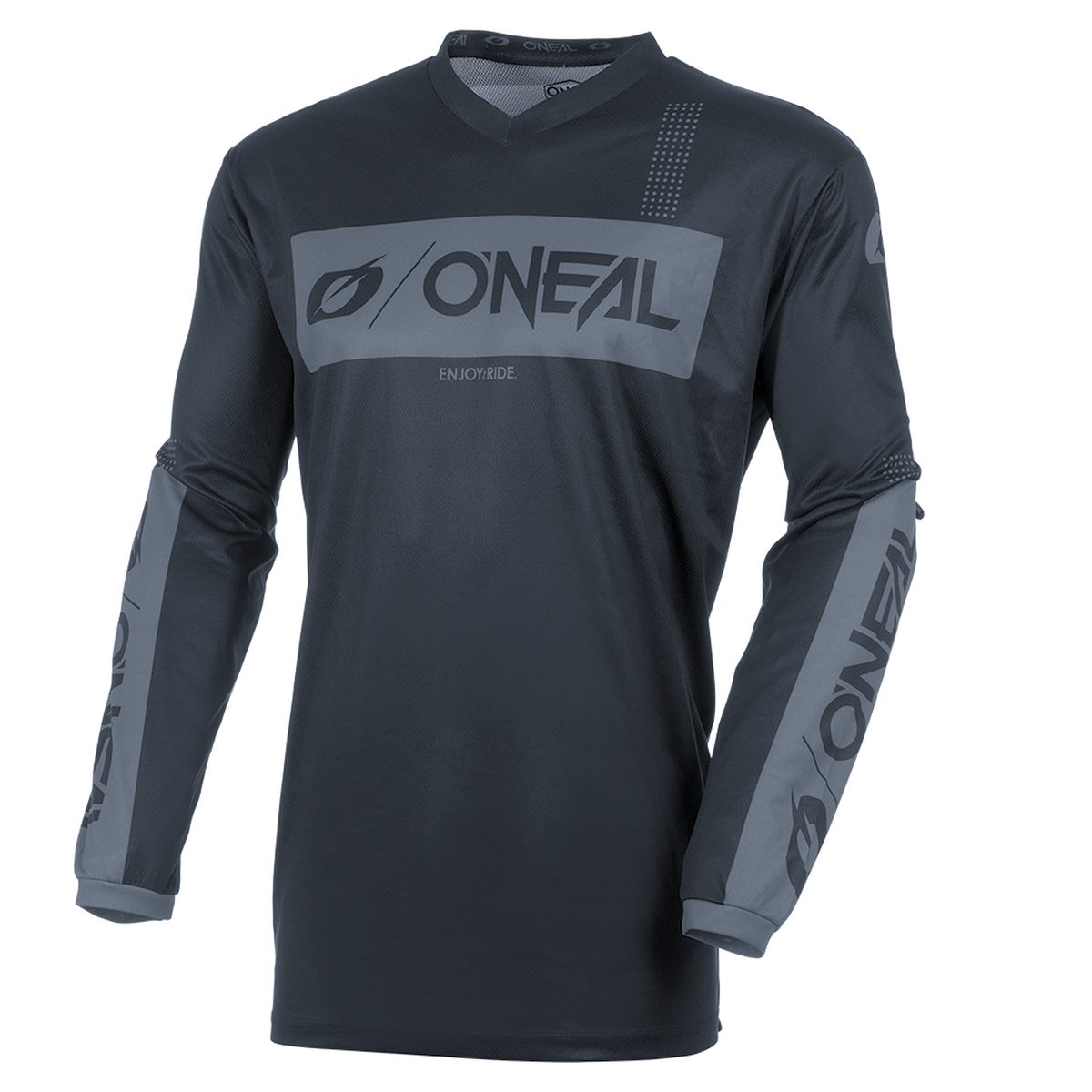 O'Neal Element Racewear Motocross Jersey langarm schwarz/grau 2027