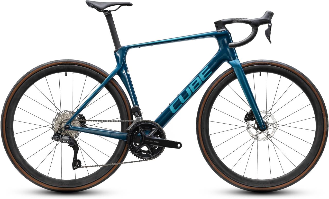 Cube Agree C:62 ONE Carbon Rennrad midnightteal/sea 2027