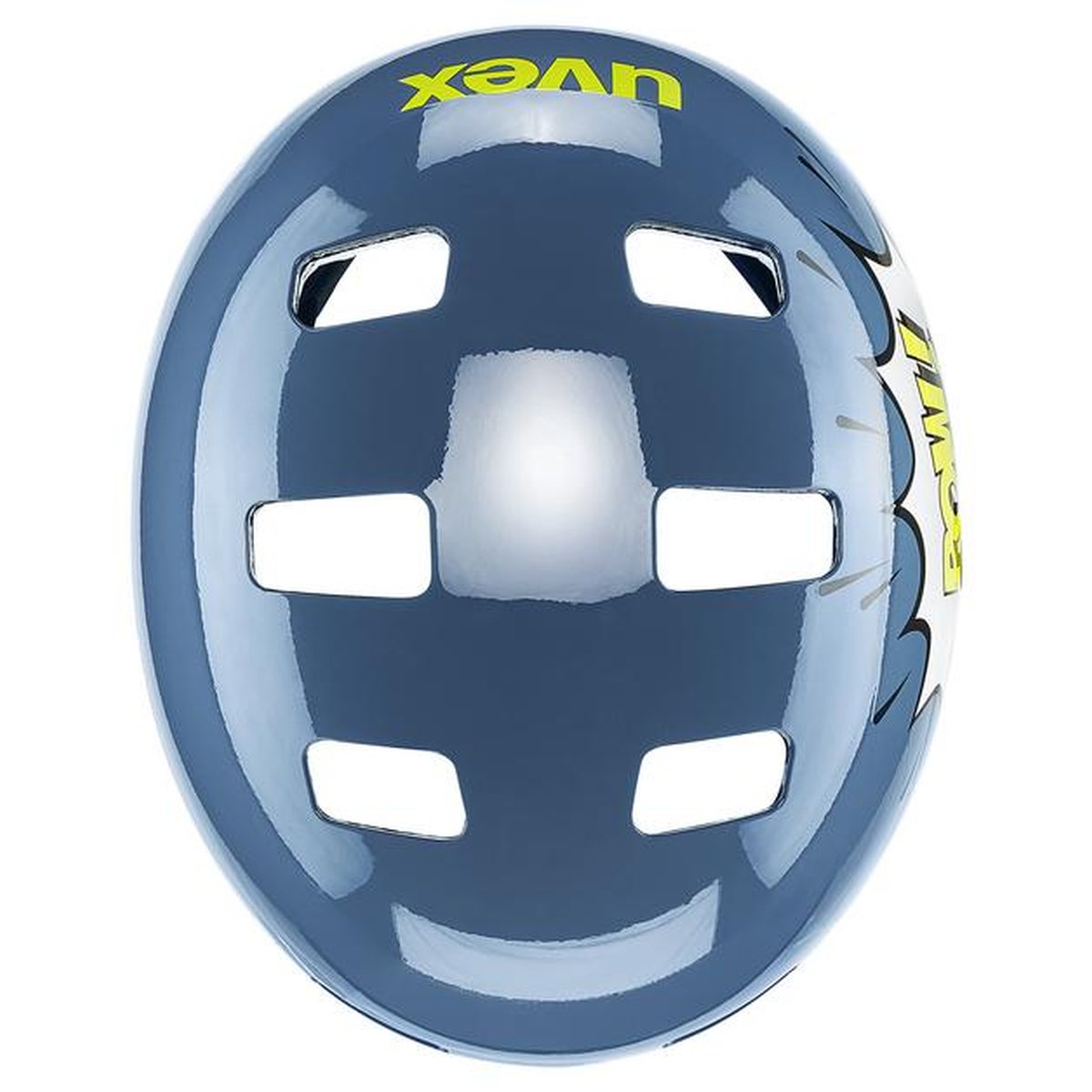 Uvex Kid 3 Kinder BMX Dirt Fahrrad Helm stone blau 2025