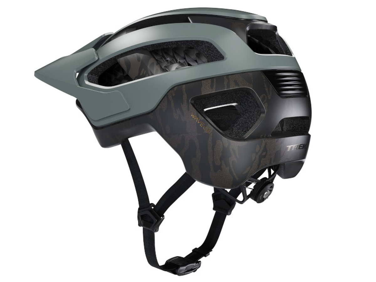 Bontrager Rally WaveCel MTB Fahrrad Helm matt grün / schwarz 2026