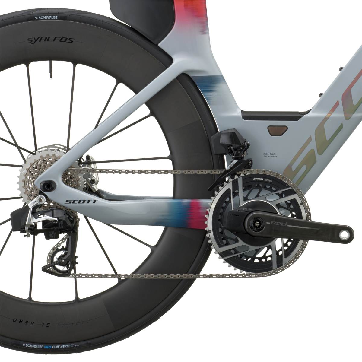Scott Plasma RC Ultimate Carbon Triathlon / Zeitfahrrad narwal grau/gloaming orange 2027