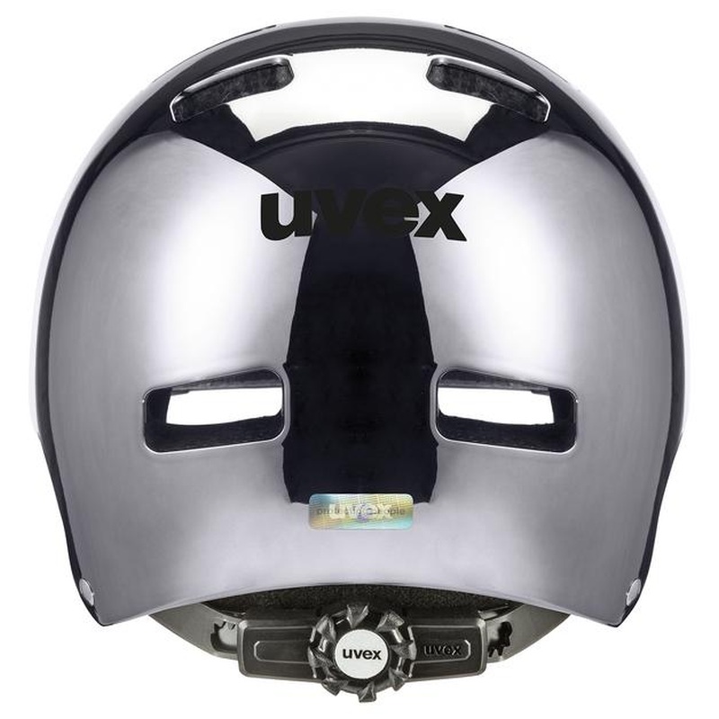 Uvex Hlmt 5 Bike Pro City Fahrrad Helm chrom grau 2024