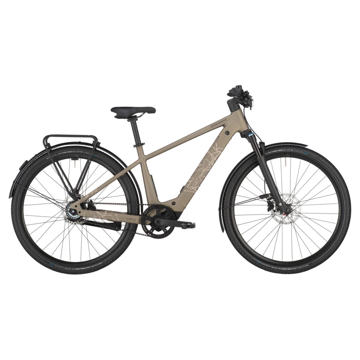 Bergamont Helix 10 Belt E-Bike Trekking Pedelec matt beige 2026