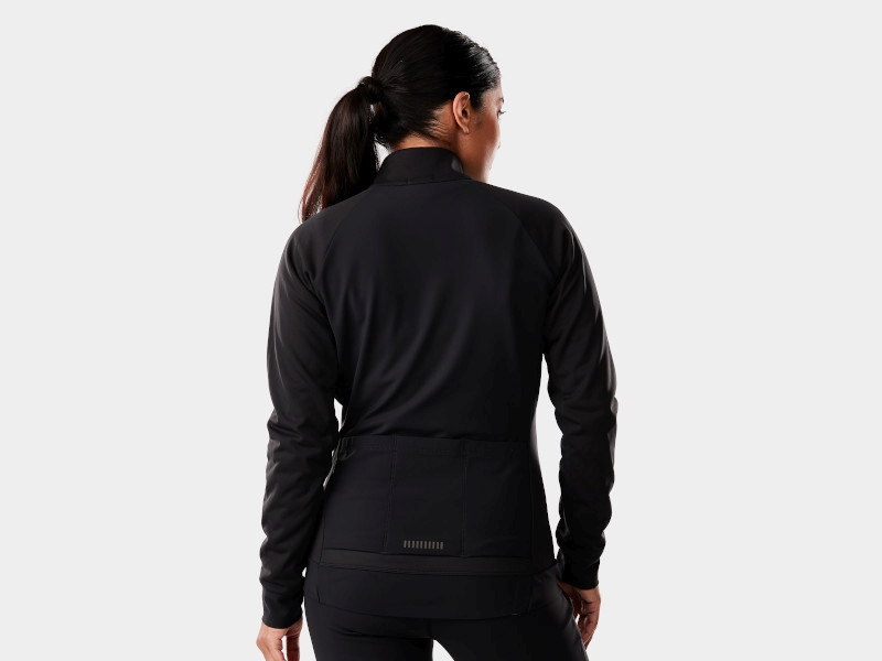 Trek Circuit Softshell Damen Fahrrad Regenjacke schwarz 2025
