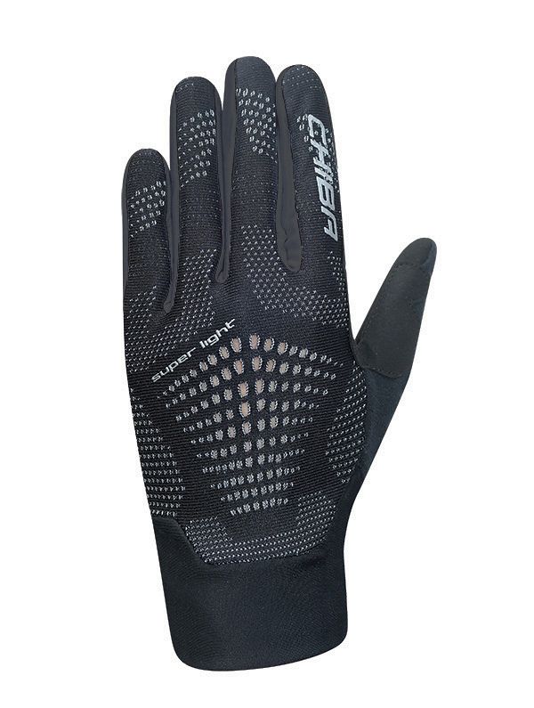 Chiba Superlight Fahrrad Handschuhe lang schwarz 2027