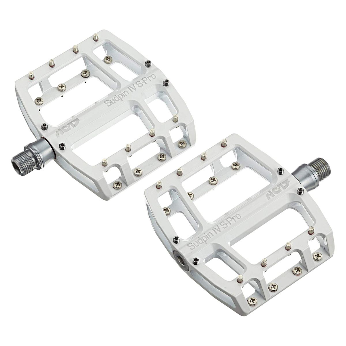 NC-17 Sudpin IV S-Pro CNC Alu Fahrrad Plattform Pedal weiß