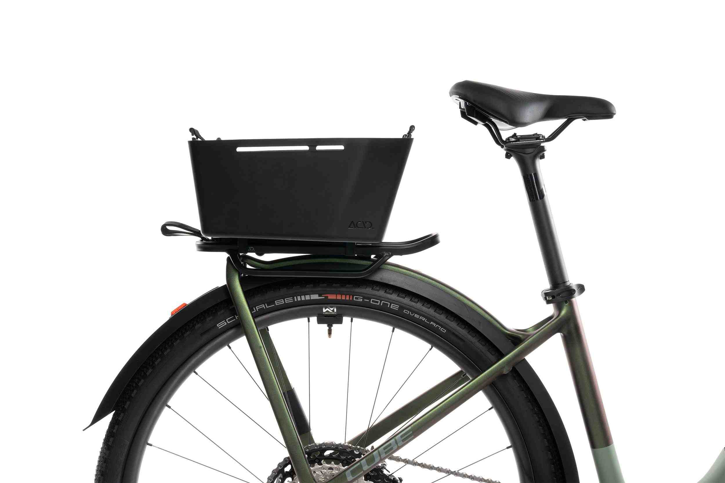 Acid 15 RILink Fahrrad Gepäckträgerkorb schwarz