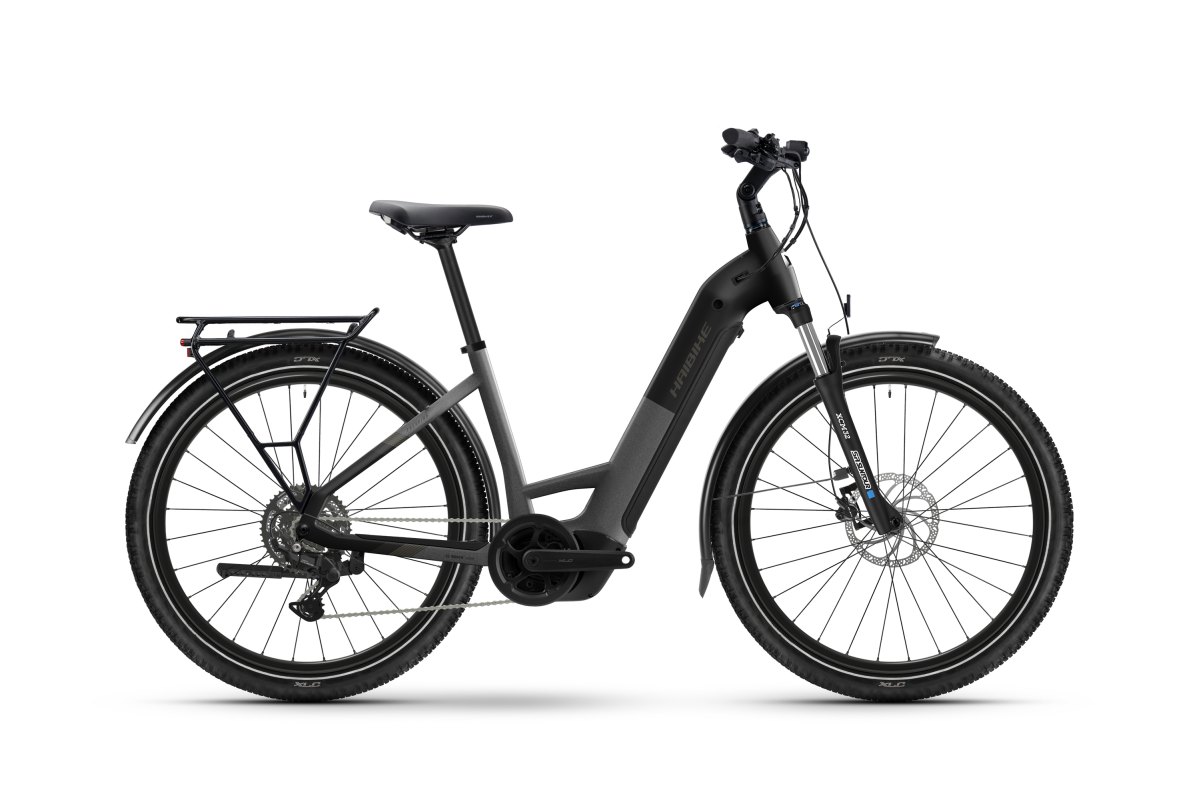 Haibike Trekking 3 Low 27.5'' E-Bike Trekking Pedelec grau/schwarz 2026