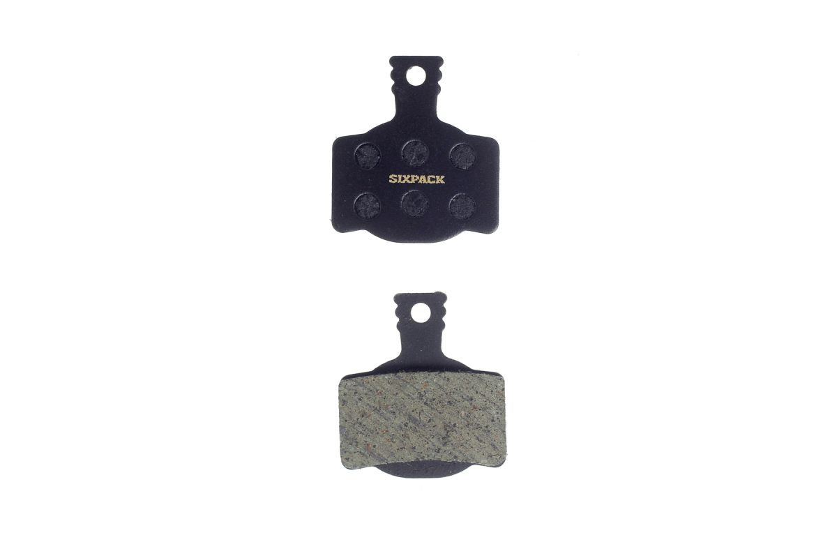 Sixpack Scheibenbremsbelag organisch Magura MT8. MT6. MT4. MT2 (2-piston)