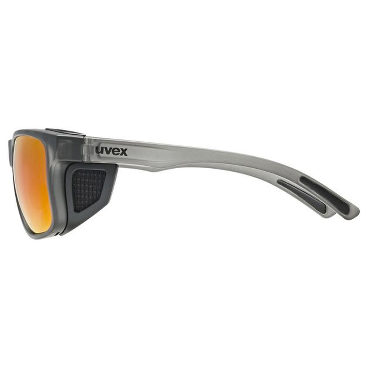 Uvex Sportstyle 312 Outdoor / Bergsport Brille matt grau/mirror rot