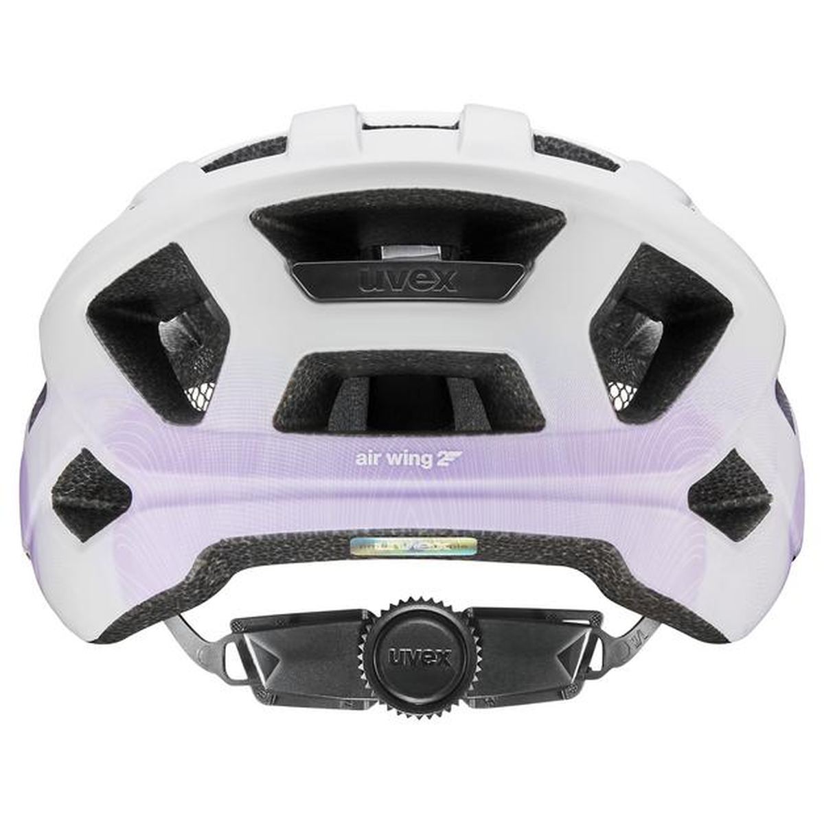 uvex Air Wing 2 cc Fahrrad Helm matt weiß/lila 2027