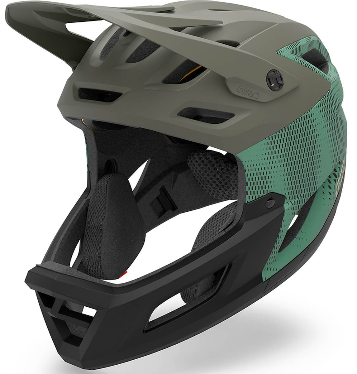 Giro Coalition Spherical DH Fahrradhelm schwarz/grün 2026