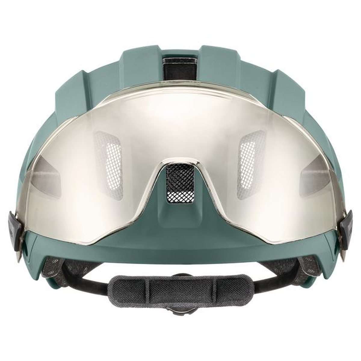 uvex Stride Visor MIPS Fahrrad Helm matt sage grün 2026