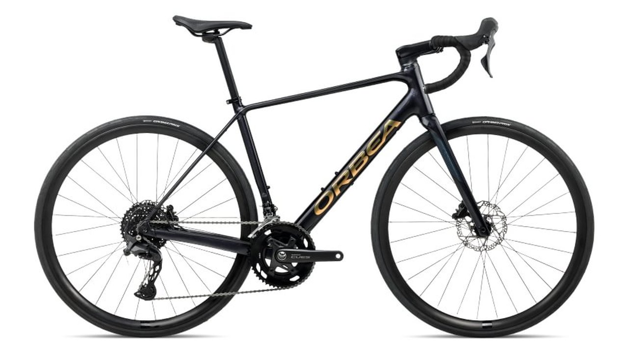 Orbea Avant H50 Rennrad diamond black/titan gold 2027