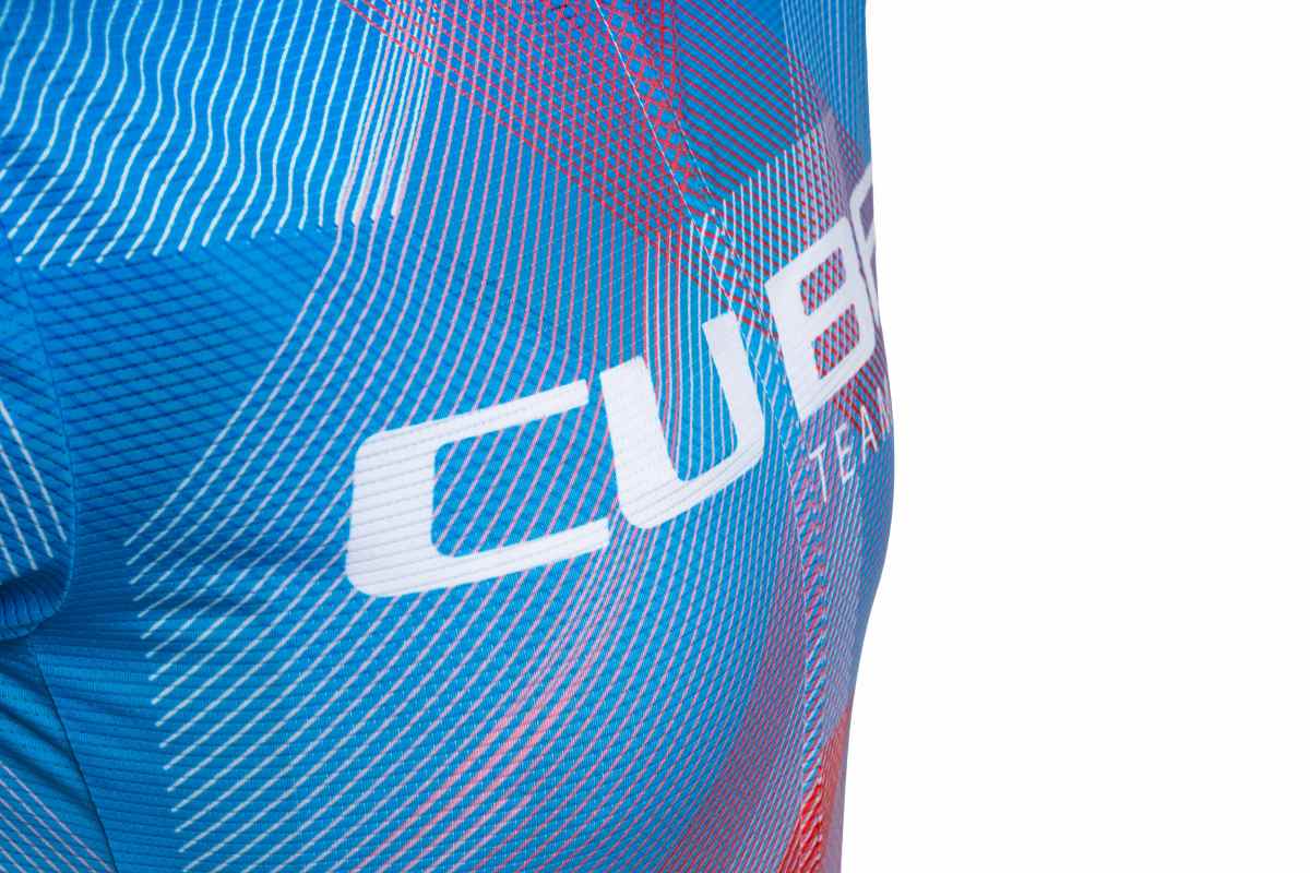 Cube Cmpt Teamline Damen Fahrrad Trikot kurz weiß 2026