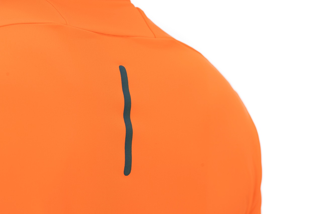 Cube Blackline Fahrrad Trikot lang orange 2023