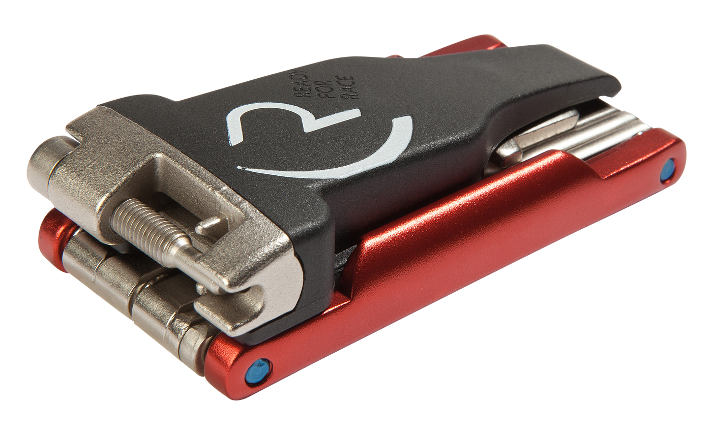 RFR Multi Tool 19 Fahrrad Mini Werkzeug rot