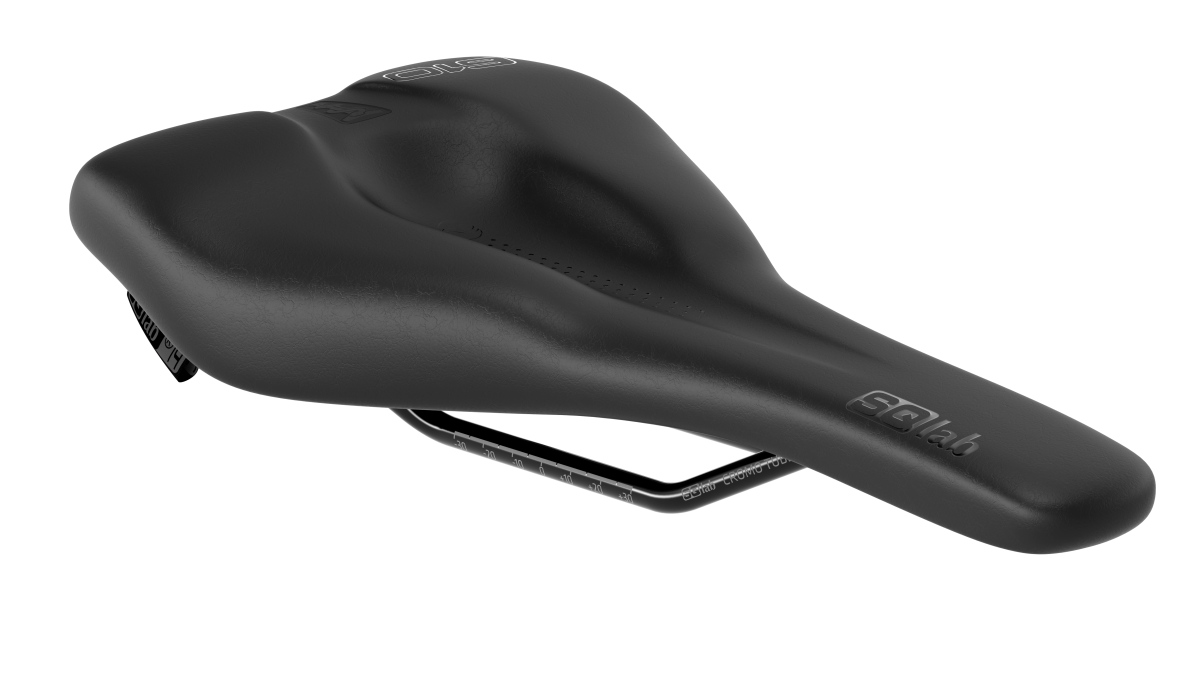 SQlab 610 Ergolux active 2.1 Unisex MTB / Tour / Travel E-Bike Fahrrad Sattel schwarz