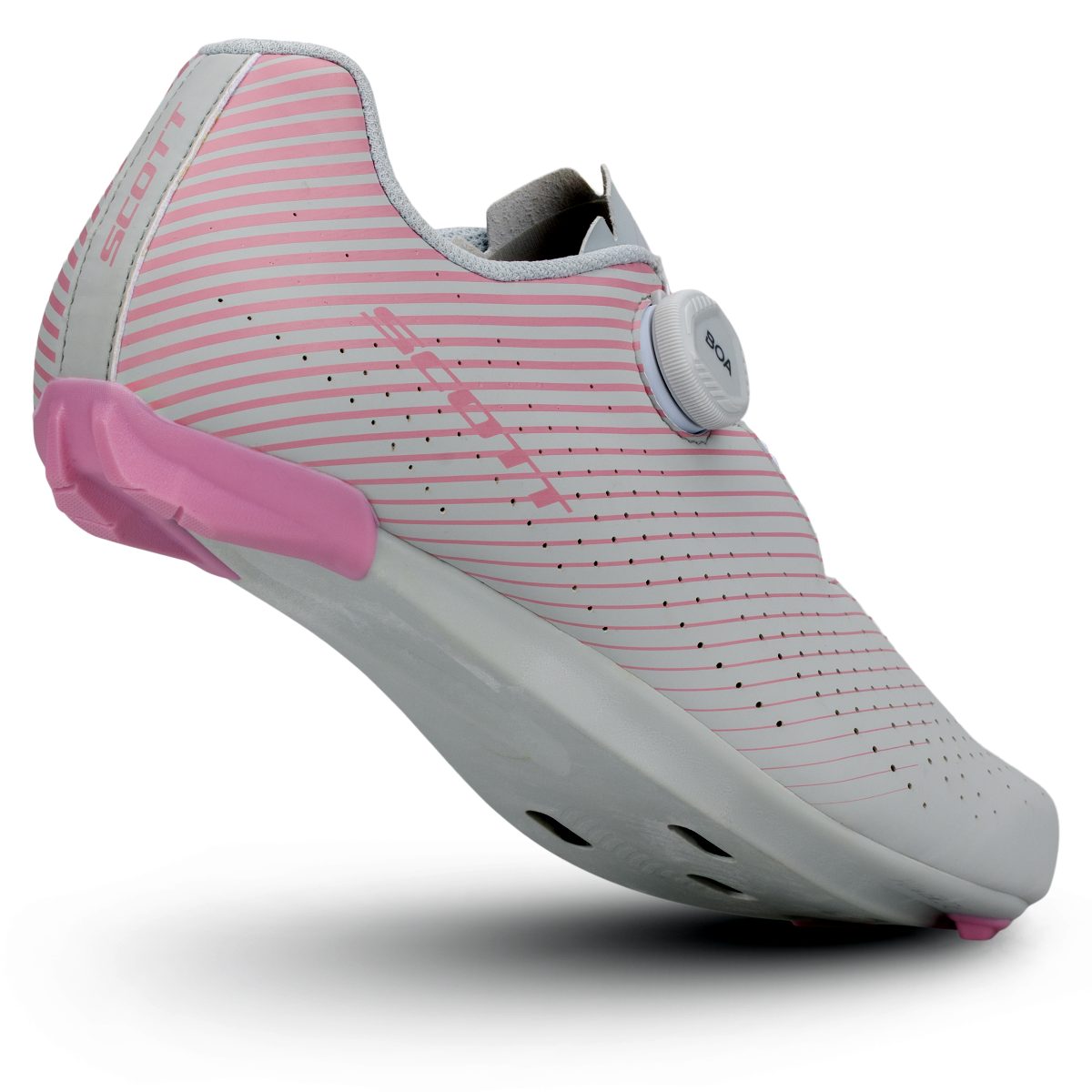 Scott Comp Rennrad Damen Fahrradschuhe grau/pink 2027