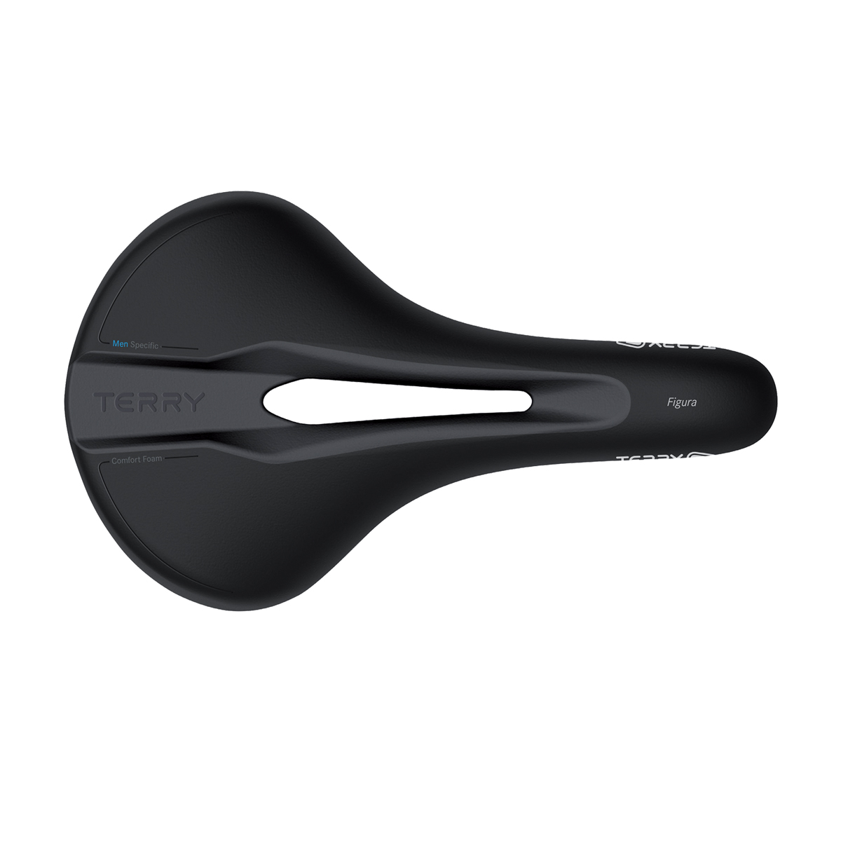 Terry Figura Max Men Comfort Herren MTB Fahrrad Sattel schwarz