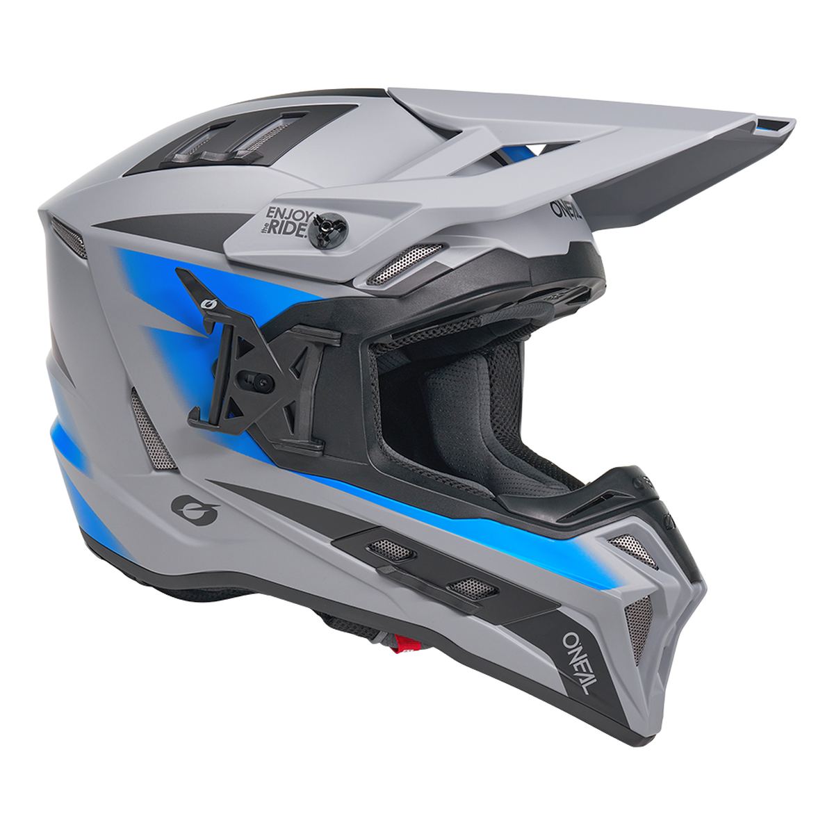 O'Neal EX SRS Magma Motocross Enduro MTB Helm grau/blau 2027