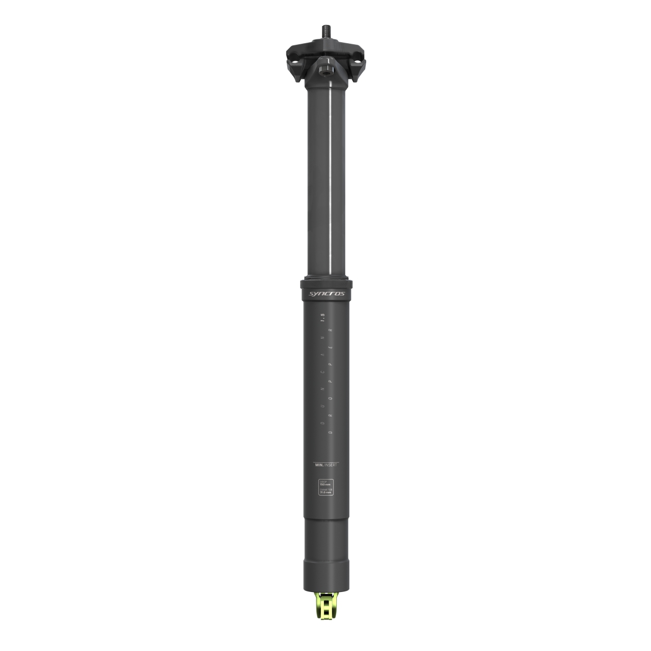 Syncros Duncan Dropper 1.5 MTB Fahrrad Sattelstütze absenkbar 31.6mm / 125mm schwarz