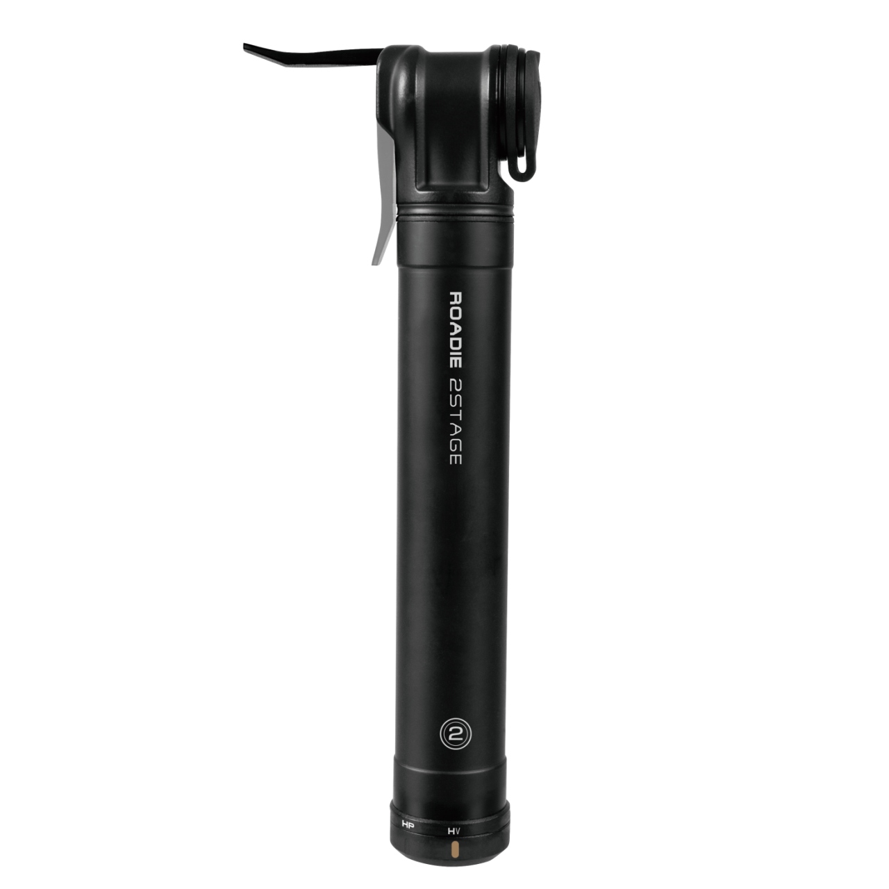 Topeak Roadie 2 Stage Mini Rennrad Fahrrad Pumpe schwarz