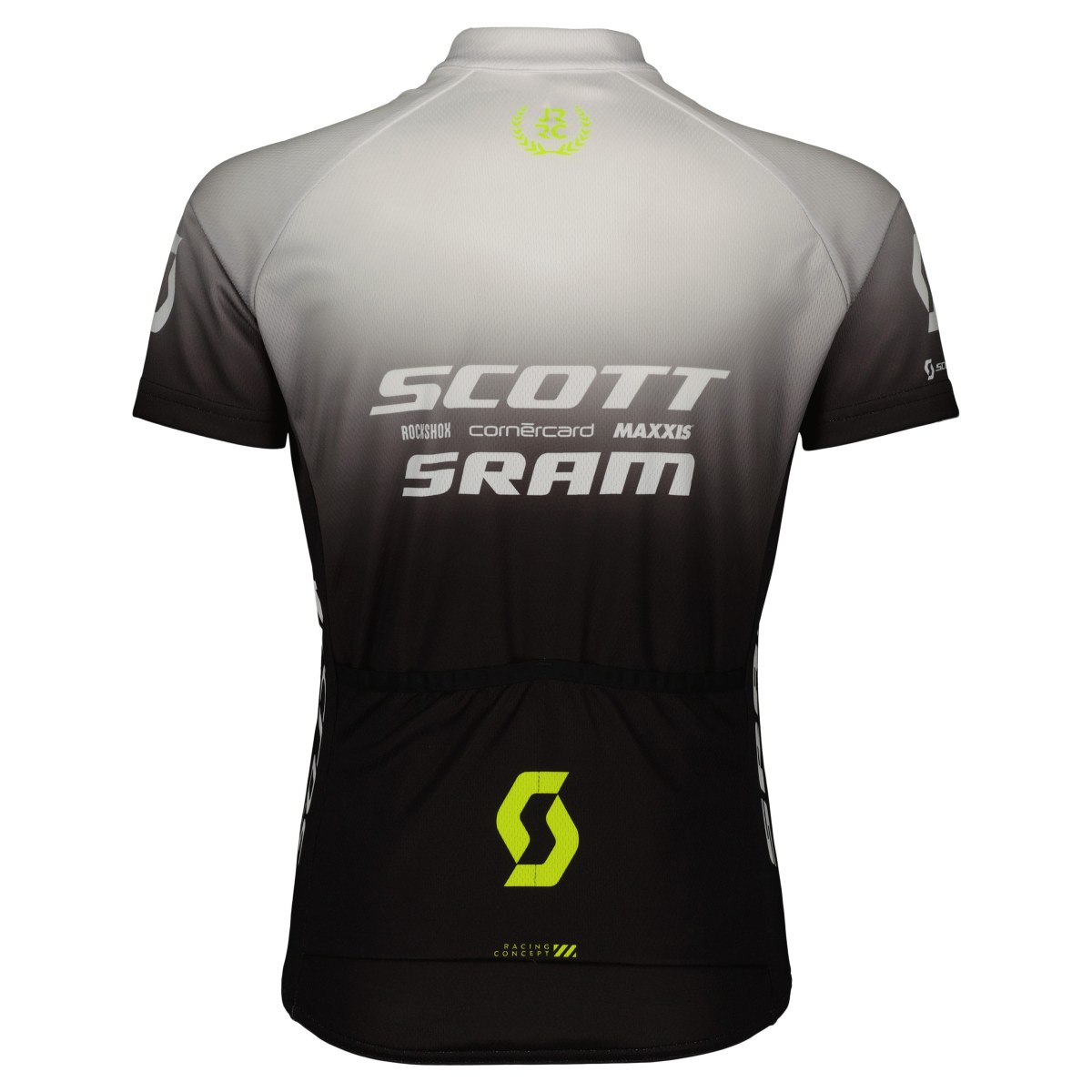 Scott Scott Pro Junior Kinder Fahrrad Trikot kurz schwarz/weiß 2025