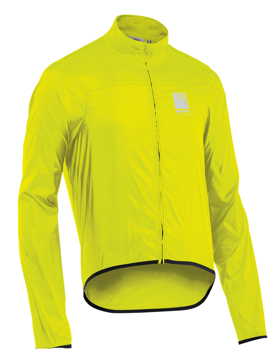 Northwave Breeze 2 Fahrrad Regenjacke gelb 2023