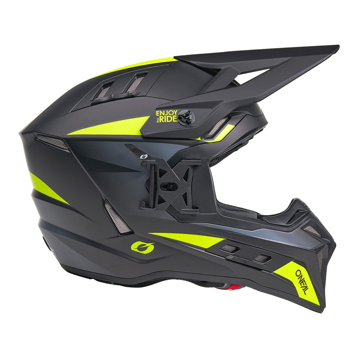 O'Neal EX SRS Magma Motocross Enduro MTB Helm schwarz/gelb 2027