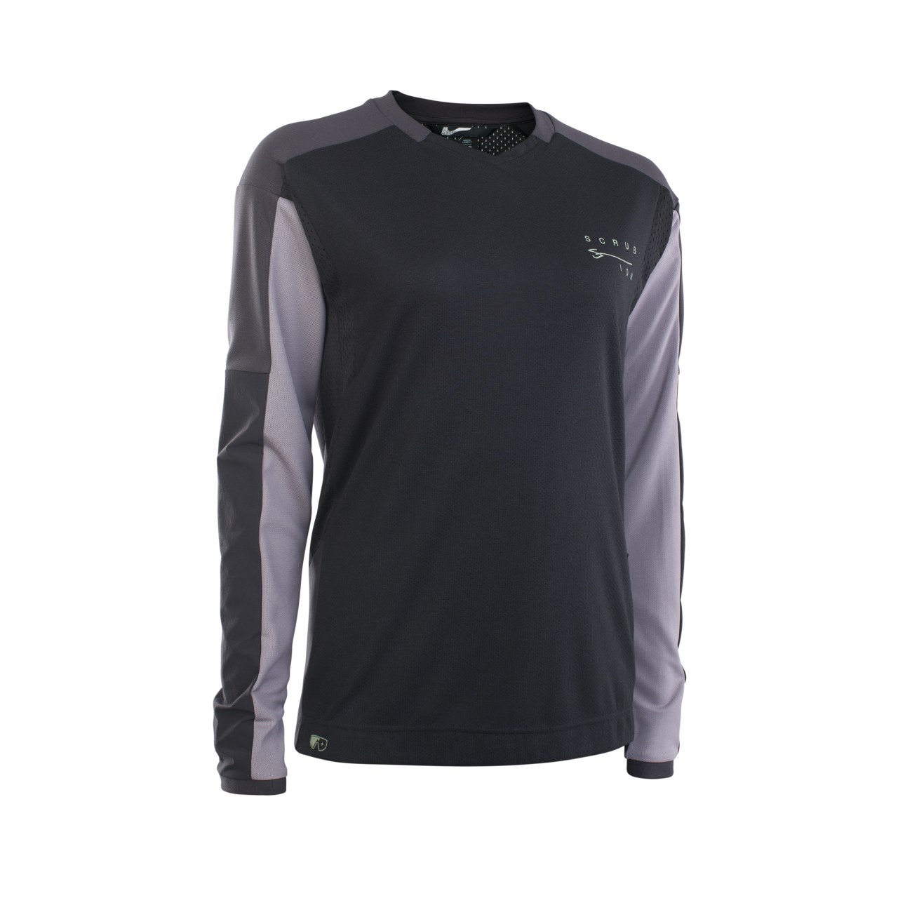 Ion Scrub Amp BAT Damen Fahrrad Trikot lang schwarz 2023