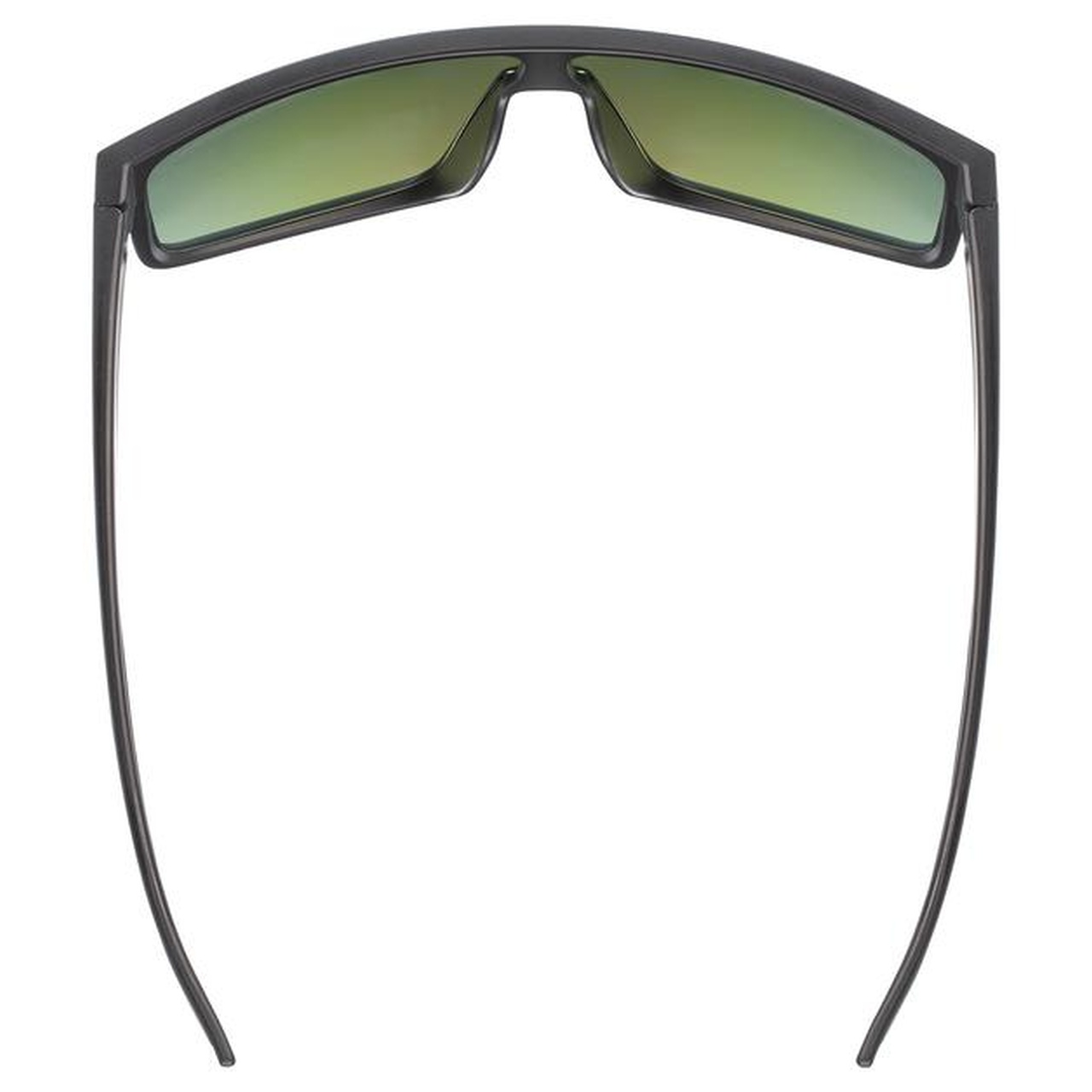Uvex LGL 51 Sport / Freizeit Brille matt schwarz/mirror grün